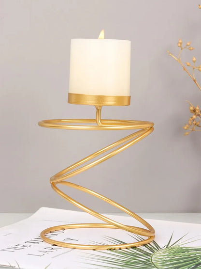 Luxury Style Metal Candle Holder