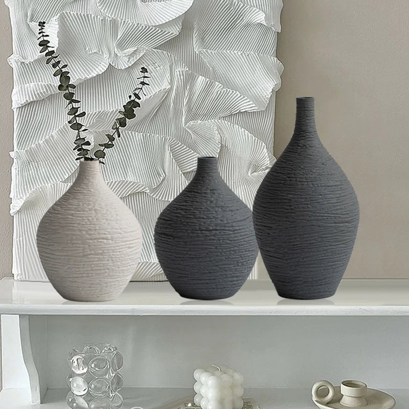 Textured Ceramic Vase