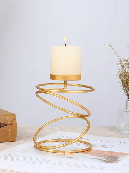 Luxury Style Metal Candle Holder