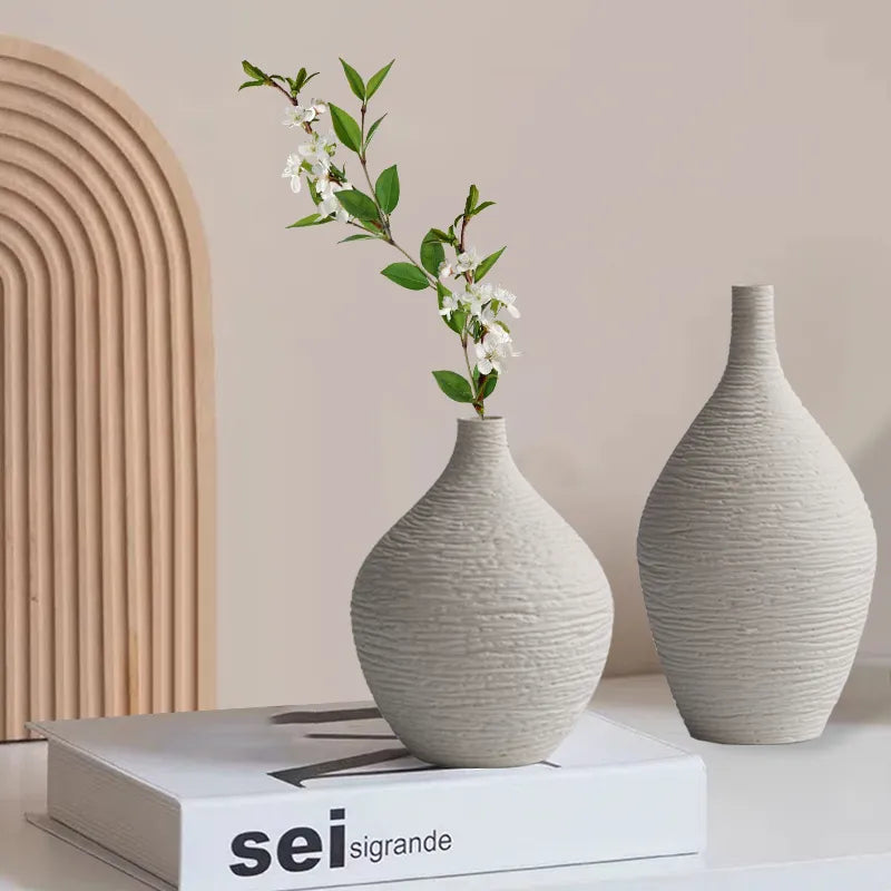 Textured Ceramic Vase