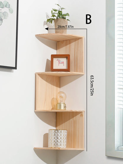 Multi Layer Floating Corner Shelf