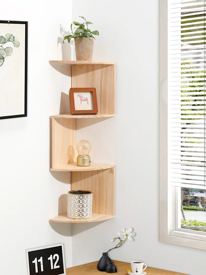 Multi Layer Floating Corner Shelf