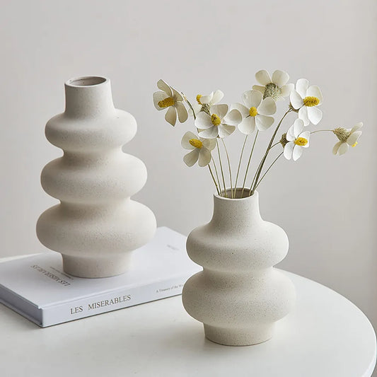 Nordic Style Ceramic Modern Vases