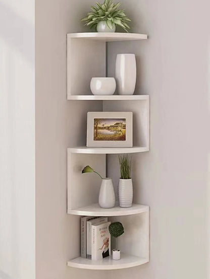 Multi Layer Floating Corner Shelf