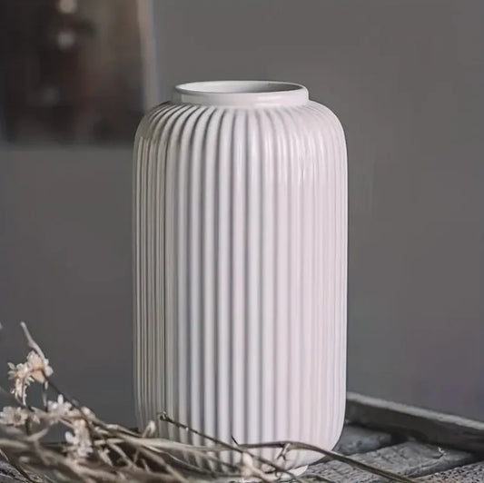 White Ceramic Vase