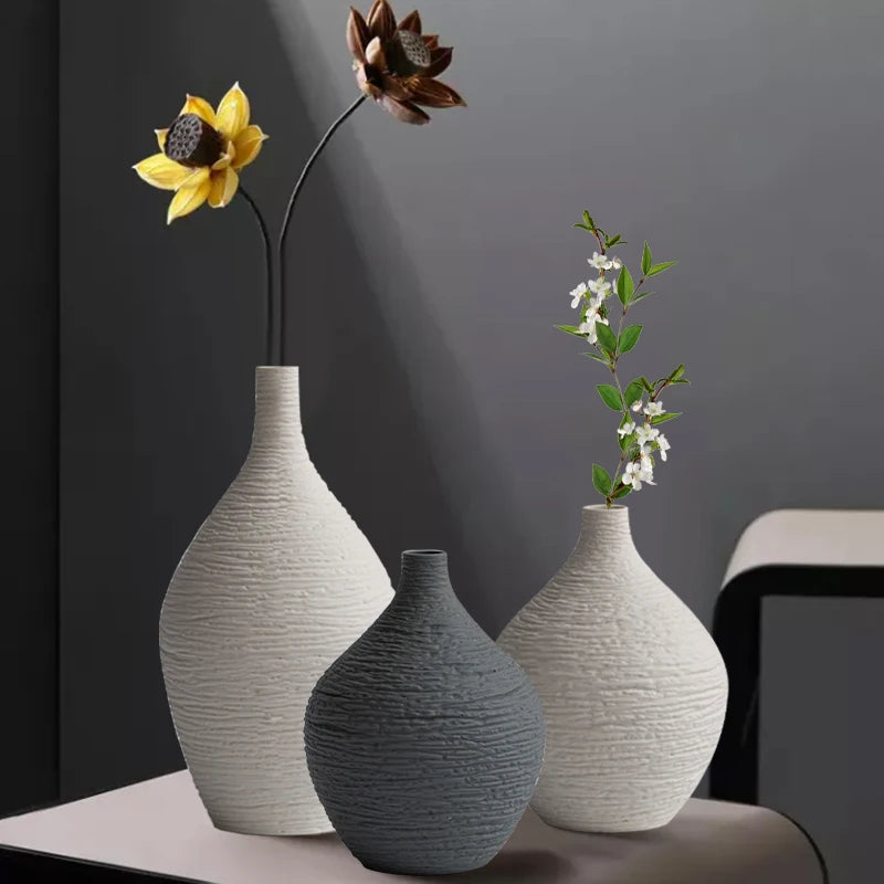 Textured Ceramic Vase