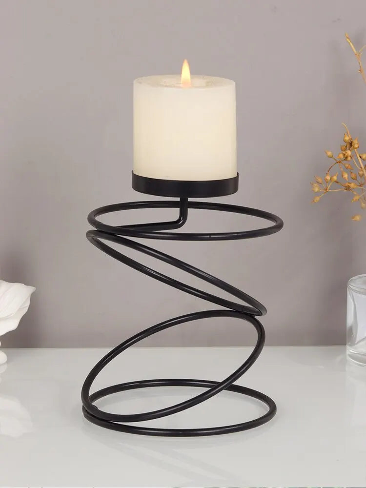 Luxury Style Metal Candle Holder