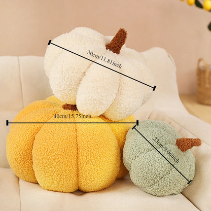 Creative Pumpkin Pillow – Plush Sofa Cushion & Decorative Indoor Ornament